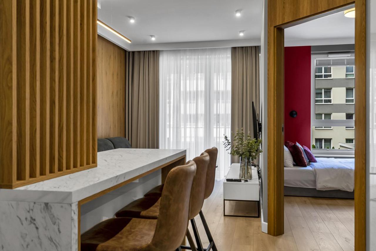 Lotnisko Chopina Modern Apartment Varšava Exteriér fotografie