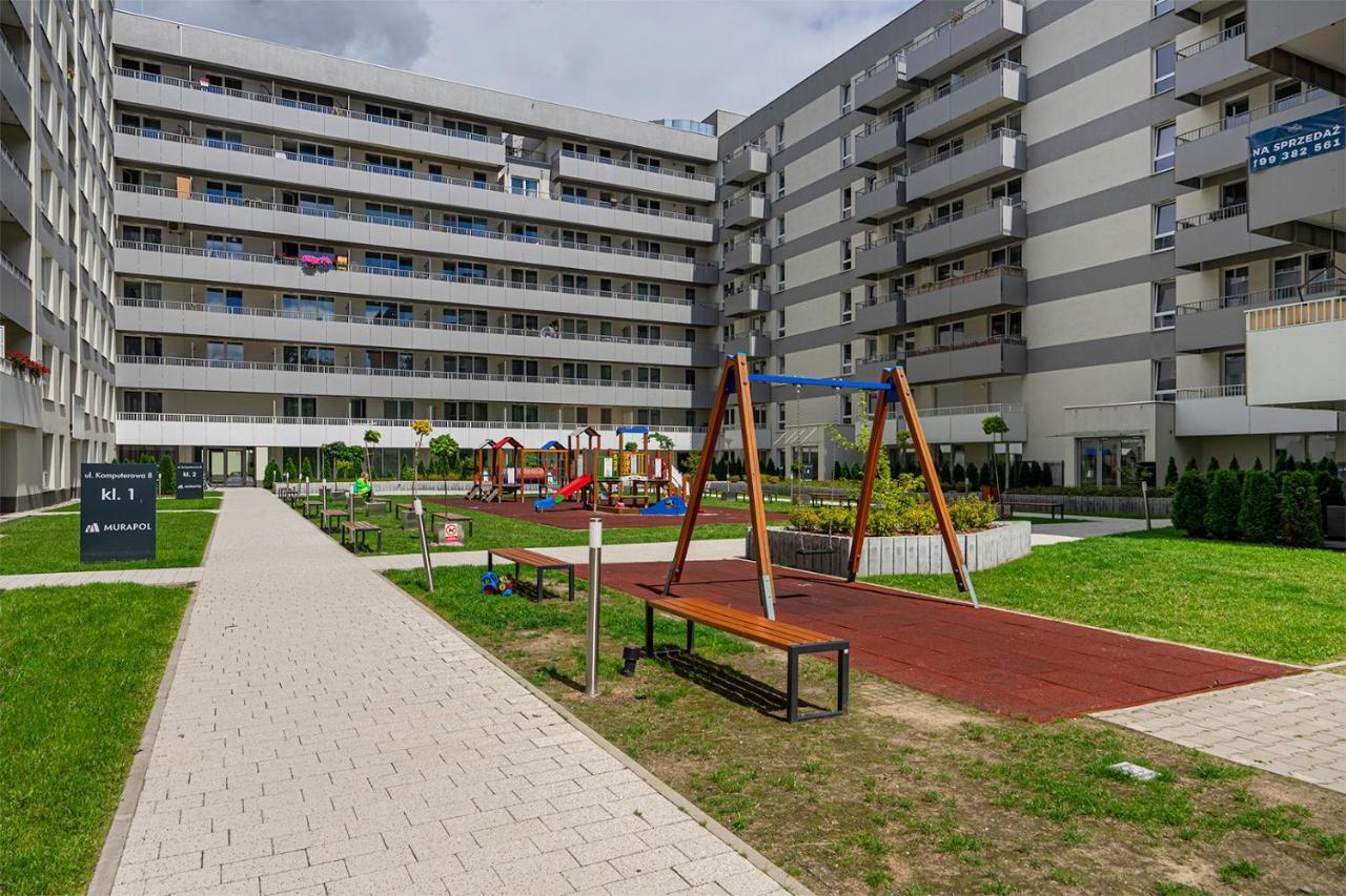 Lotnisko Chopina Modern Apartment Varšava Exteriér fotografie
